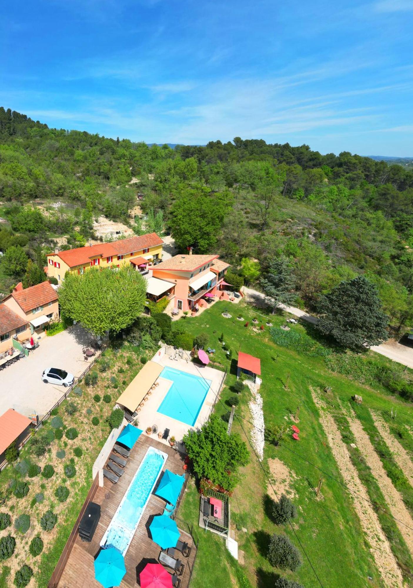 L'Oustaou Du Luberon Et Spa Villelaure Buitenkant foto